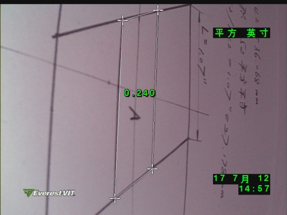 倾斜60° 参考尺寸为L=1.07inch   