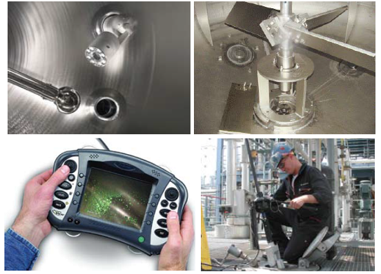 PTZ工业内窥镜设备在容器储罐远程检测中的应用