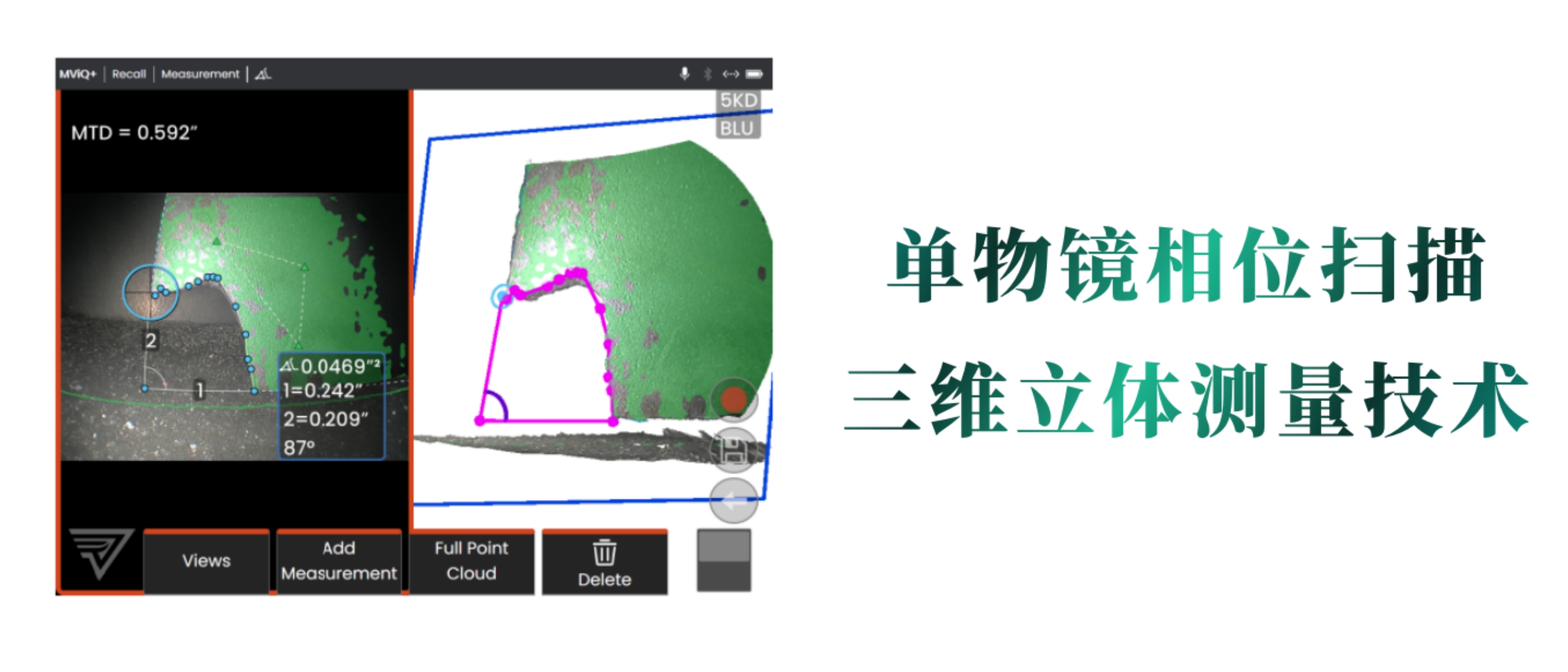 单物镜相位扫描三维立体测量技术(3DPM)